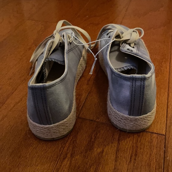 Sneakers blue demy Size 7 1/2 Restricted lace up - Picture 5 of 7